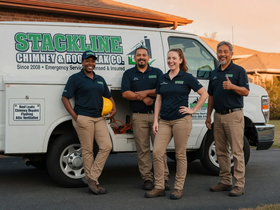 Chimney flashing repair company in Meigs, GA